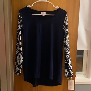 LuLaRoe Lynnae Long Sleeve Top